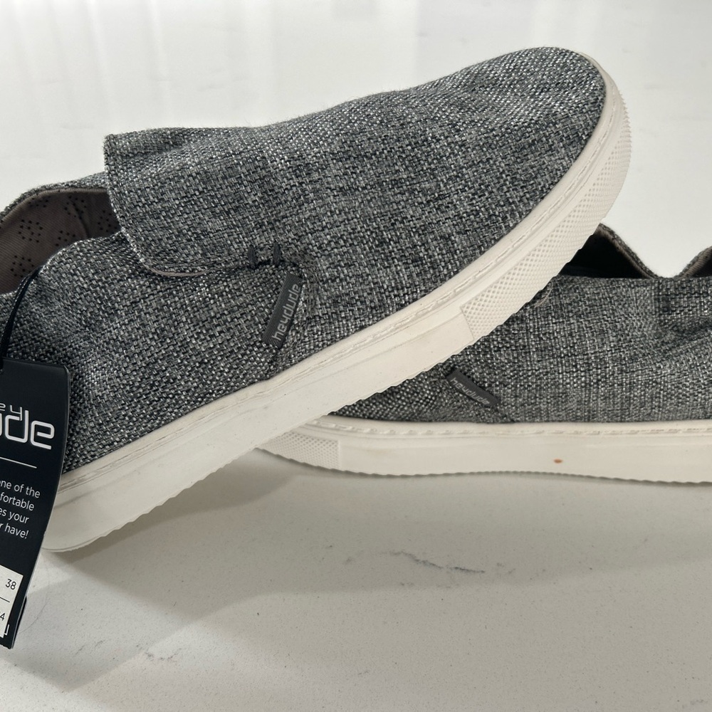 Hey Dude Charcoal Slip-On Sneakers